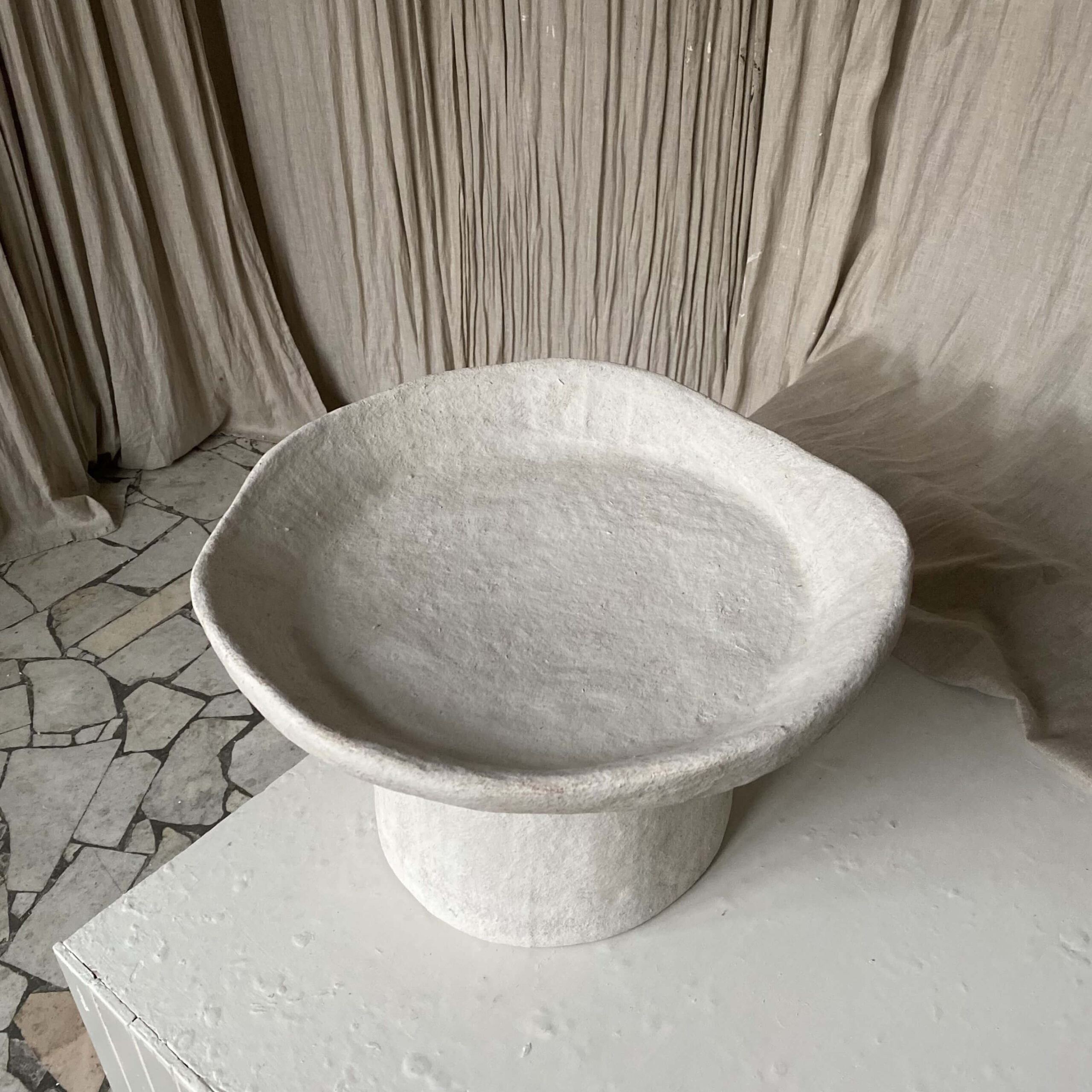 obj. TS3.22 30x52 см Декоративная подставка, настольная, бежевая